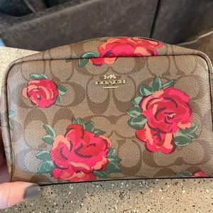 Beautiful Coach cosmetic bag